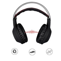 Conjunto de jogos estéreo XIBERIA NUBWO N2 com fones de ouvido de microfone