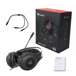 Conjunto de jogos estéreo XIBERIA NUBWO N2 com fones de ouvido de microfone