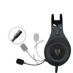 Conjunto de jogos estéreo XIBERIA NUBWO N2 com fones de ouvido de microfone