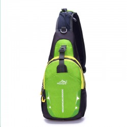 Bolsa de ombro de nylon impermeável unisex