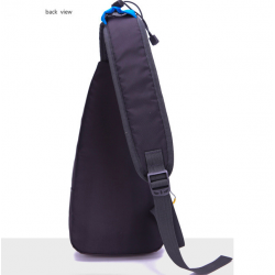 Bolsa de ombro de nylon impermeável unisex