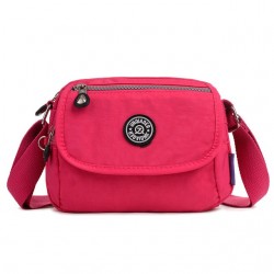 Nylon impermeável crossbody & ombro saco pequeno