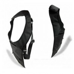 Saco de ombro escondido anti-roubo de nylon