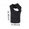 Saco de ombro escondido anti-roubo de nylon