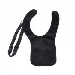Saco de ombro escondido anti-roubo de nylon