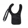 Saco de ombro escondido anti-roubo de nylon