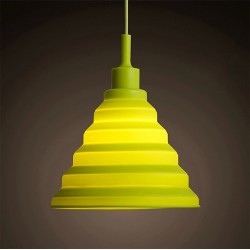 Lâmpada de porta de lâmpada de pingente de silicone E27