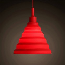 Lâmpada de porta de lâmpada de pingente de silicone E27
