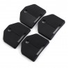 Car door lock protective cover anti-corrosive for Ford Focus 2 2005-2013 4 pcsStyling parts