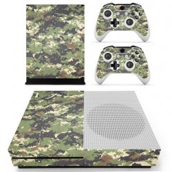 Xbox One S Console & Controller camuflagem design vinil decalque pele autocolante