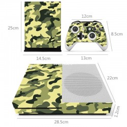Xbox One S Console & Controller camuflagem design vinil decalque pele autocolante