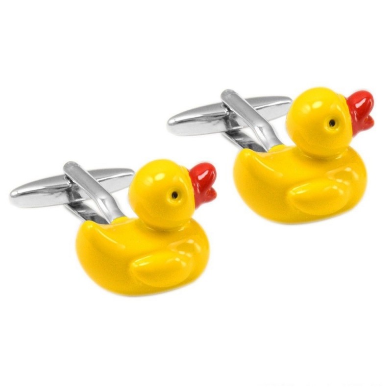 Algemas de pato amarelo
