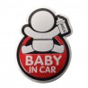 BABY IN CAR reflective 3D car sticker waterproofStickers