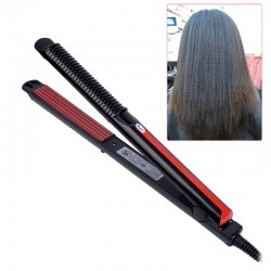 Electric hair straightener corrugated iron with temperature controlHair straighteners