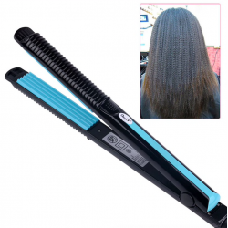 Alisador de cabelo elétrico ferro ondulado com controle de temperatura