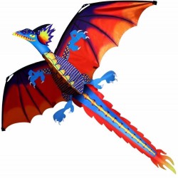 Dragão voador colorido - kite - 140 * 120cm