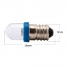 E10 F8 1SMD 12V LED carro lâmpada 100 pcs