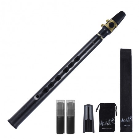 Mini Mini Bb saxofone ABS com bocal alto