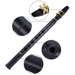 Mini Mini Bb saxofone ABS com bocal alto