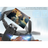 DM DM107 WIFI FPV Dual 2MP câmera Altitude de fluxo óptico Hold Foldable RC Drone Quadcopter
