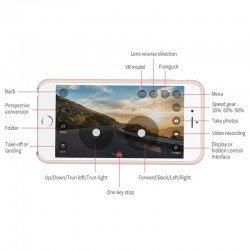 DM DM107 WIFI FPV Dual 2MP câmera Altitude de fluxo óptico Hold Foldable RC Drone Quadcopter