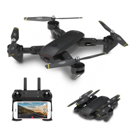 DM DM107 WIFI FPV Dual 2MP câmera Altitude de fluxo óptico Hold Foldable RC Drone Quadcopter