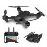 DM DM107 WIFI FPV Dual 2MP câmera Altitude de fluxo óptico Hold Foldable RC Drone Quadcopter