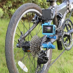 Gopro Hero 6 5 4 3 - Xiaomi Yi - 4K - SJ5000 - Sport Camera - bicycle aluminum stand - mount - bracket - base - adapterMounts