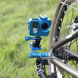 Gopro Hero 6 5 4 3 - Xiaomi Yi - 4K - SJ5000 - Sport Camera - bicycle aluminum stand - mount - bracket - base - adapterMounts