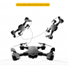 JDRC JD-20S JD20S WiFi FPV Dobrável Drone 2MP HD Camera RC Quadcopter RTF