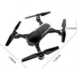 JDRC JD-20S JD20S WiFi FPV Dobrável Drone 2MP HD Camera RC Quadcopter RTF