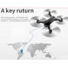 JDRC JD-20S JD20S WiFi FPV Dobrável Drone 2MP HD Camera RC Quadcopter RTF