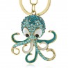 Crystal octopus keychain - keyringKeyrings