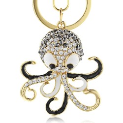 Crystal octopus keychain - keyringKeyrings