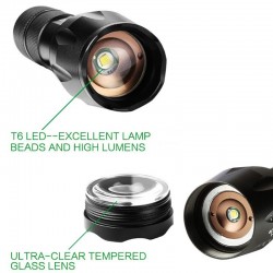 Tocha de lanterna LED portátil
