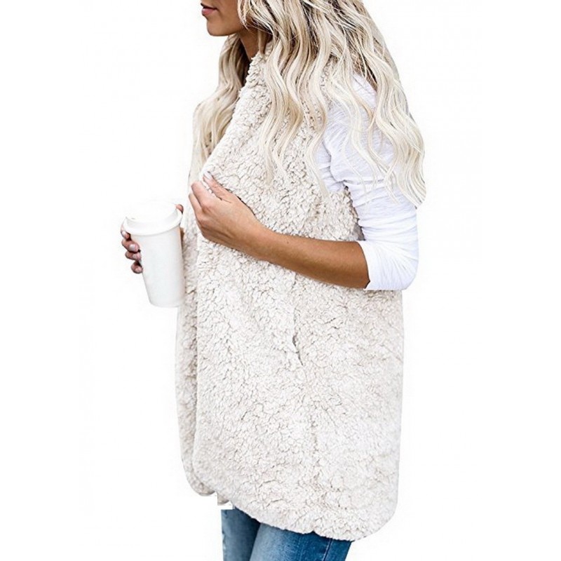 Fur vest - hooded body warmer - jacketJackets Fur vest - hooded body warmer - jacketJackets