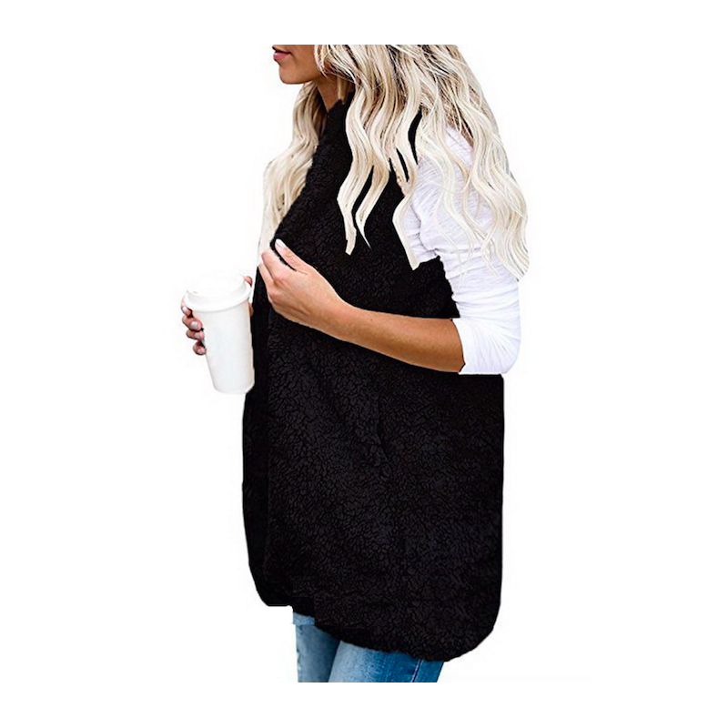 Fur vest - hooded body warmer - jacketJackets Fur vest - hooded body warmer - jacketJackets