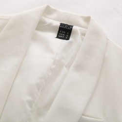 Colete de casaco sem mangas elegante