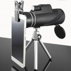 40 x 60 HD monocular poderoso binocular - telescópio com visão noturna