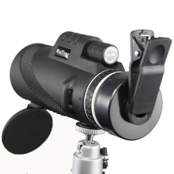 40 x 60 HD monocular poderoso binocular - telescópio com visão noturna