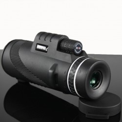 40 x 60 HD monocular poderoso binocular - telescópio com visão noturna