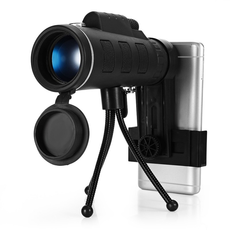 40 x 60 BAK4 HD mini telescópio monocular com bússola 40 x 60 BAK4 HD mini telescópio monocular com bússola
