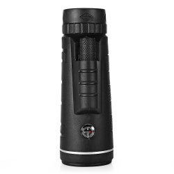 40 x 60 BAK4 HD mini telescópio monocular com bússola