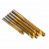 HSS 3 - 8mm titânio revestido brocas 6 pcs