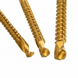 HSS 3 - 8mm titânio revestido brocas 6 pcs