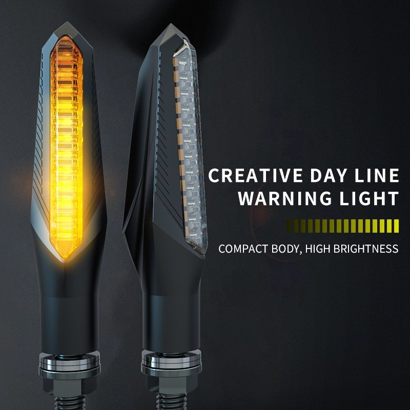 CB190 LED 150NK 12V - alto brilho - luzes de sinal de volta da motocicleta - conjunto de 2