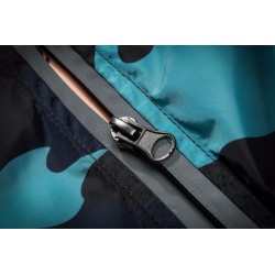 Camuflagem com capuz casaco quebra-vento unisex