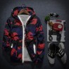Camouflage hooded jacket windbreaker unisexJackets