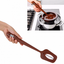 Digital LCD silicone spatula thermometerBakeware