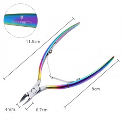 Manicure & pedicure unhas cutículas nippers